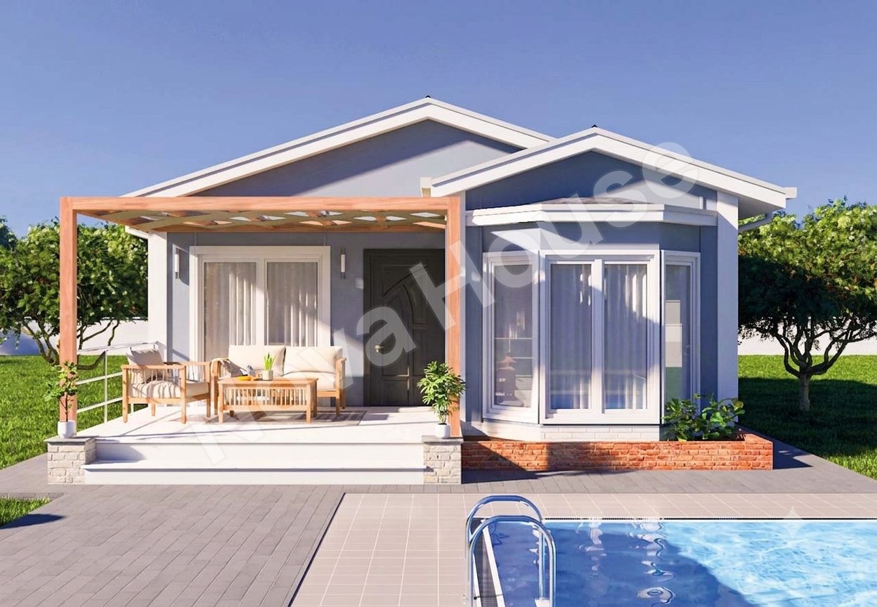 Casă prefabricată 59 m² 2+1