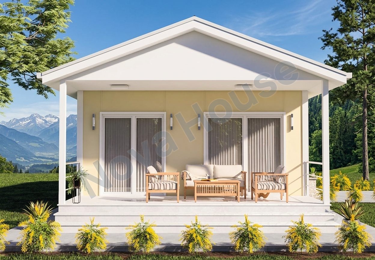 Сглобјаема кашта 78 m² 2+1