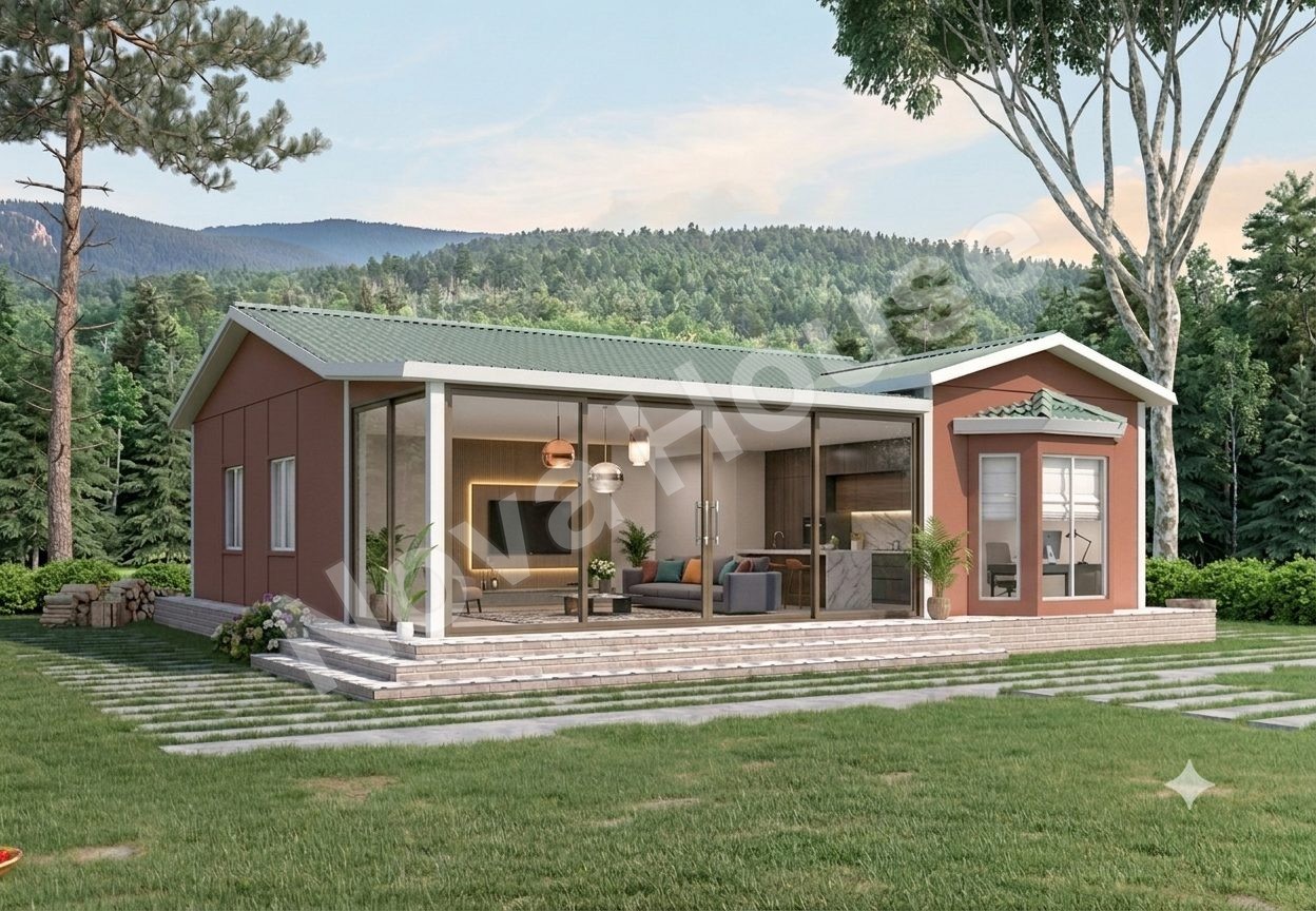 Сглобјаема кашта 98 m² 3+1