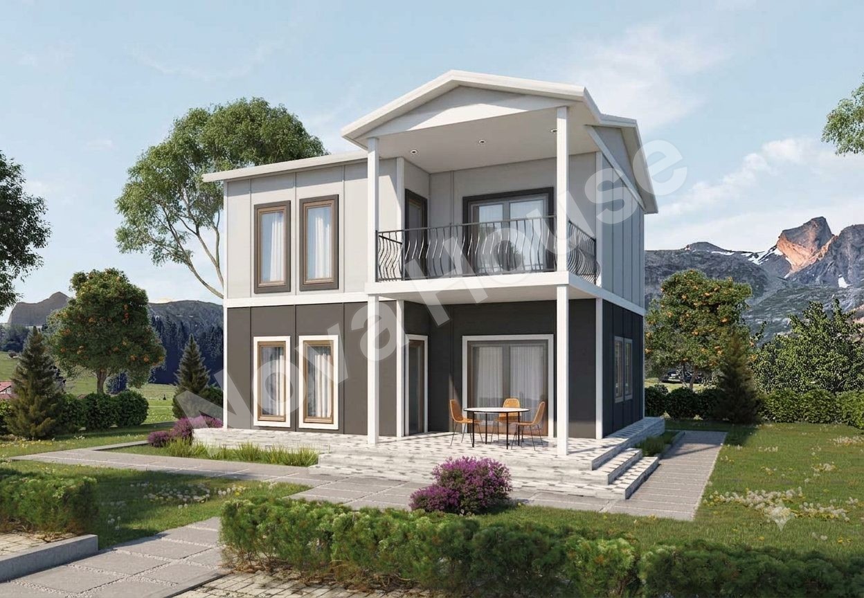 Сглобјаема кашта 126 m² 3+2