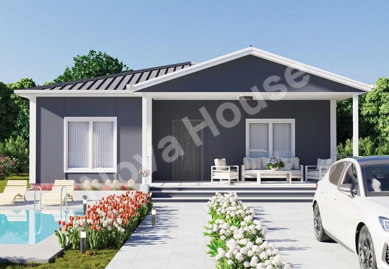 Сглобјаема кашта 126 m² 3+2