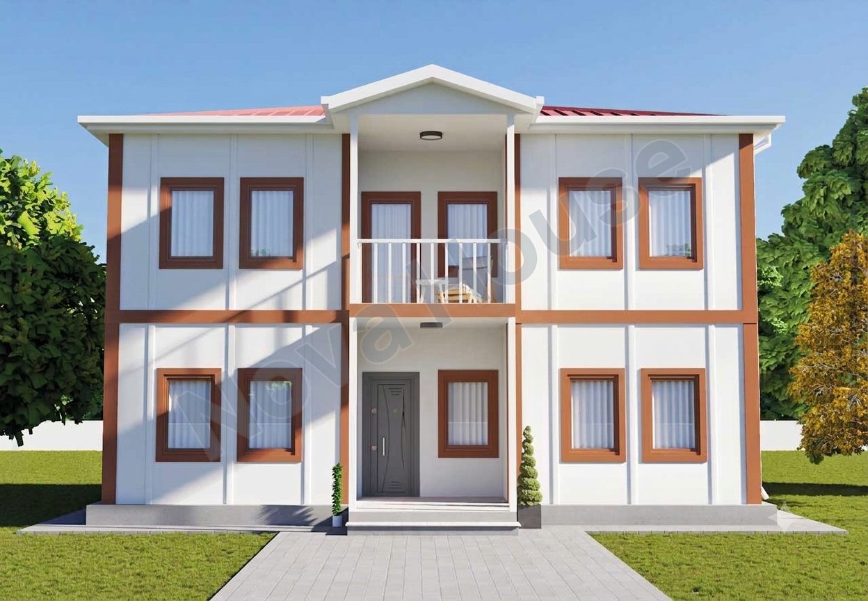 Сглобјаема кашта 141 m² 4+3
