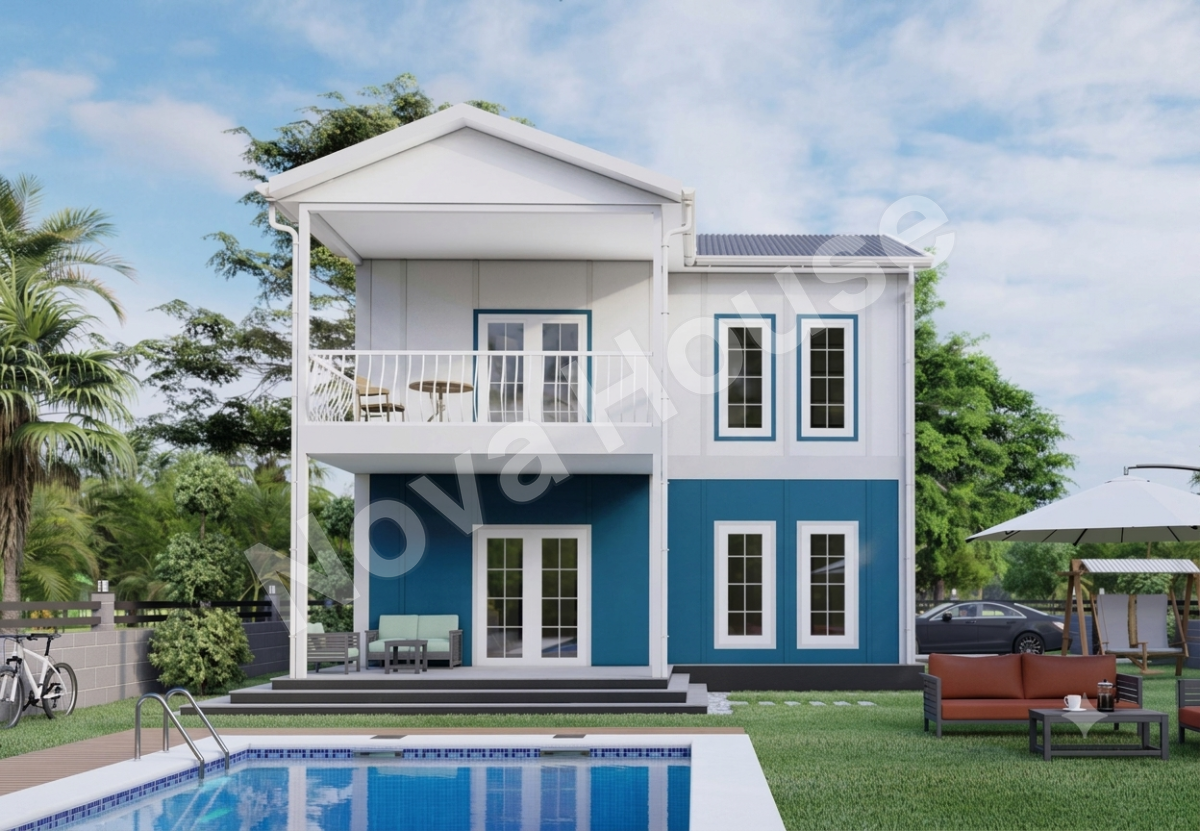 Сглобјаема кашта 149 m² 4+3