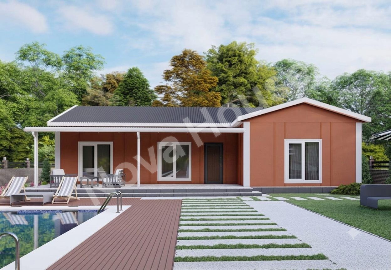 Сглобјаема кашта 150 m² 4+2+1