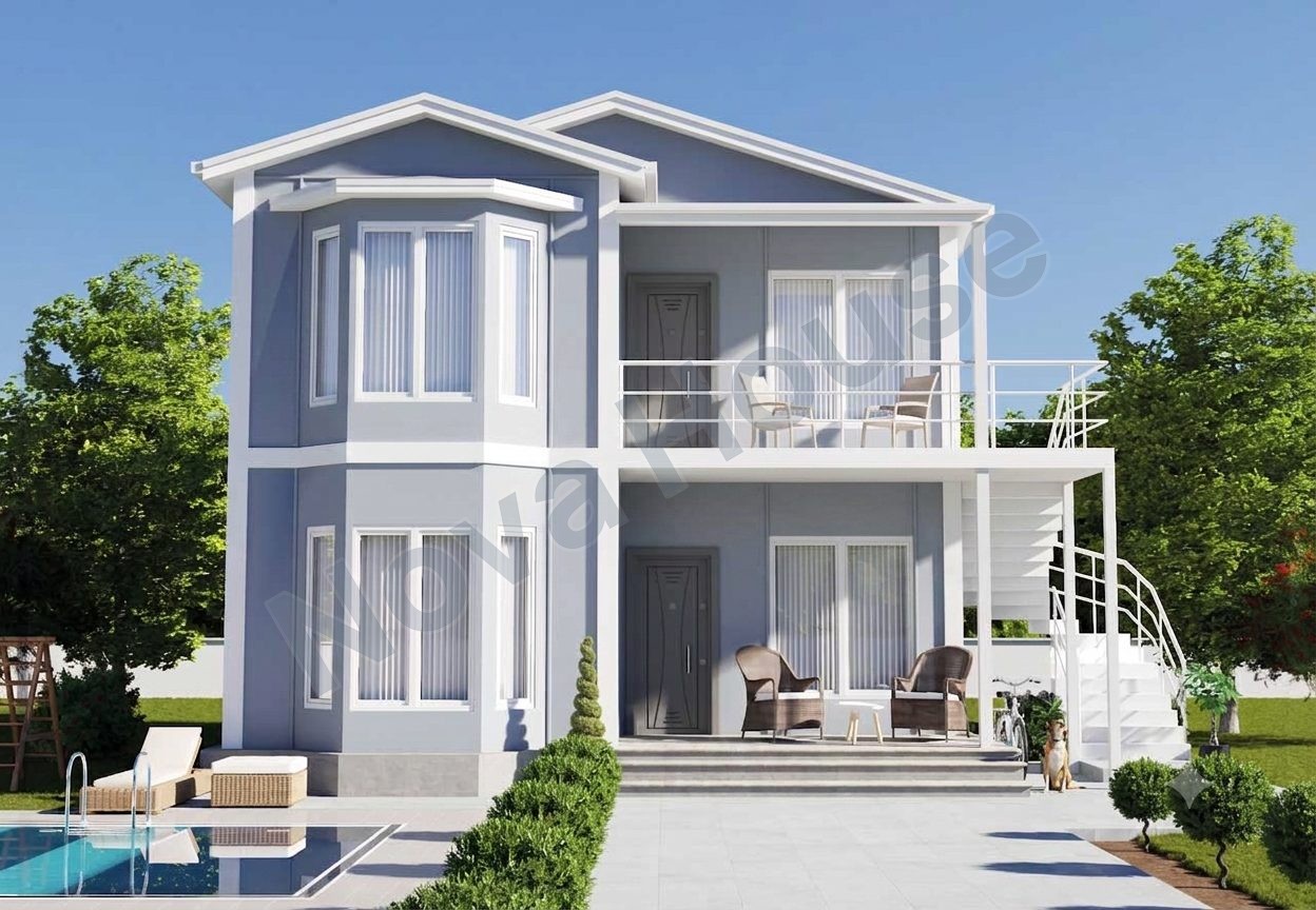 Сглобјаема кашта 152 m² 4+2