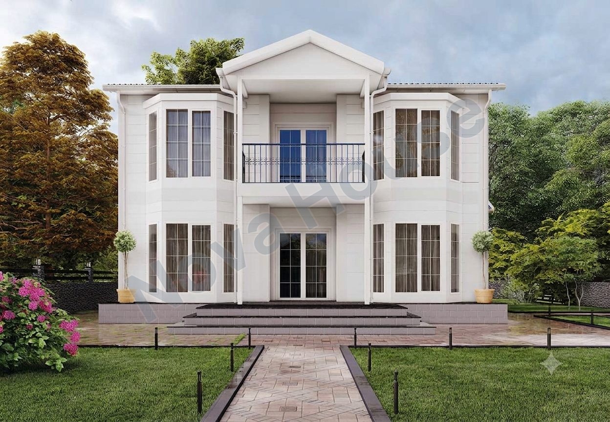 Сглобјаема кашта 157 m² 4+3