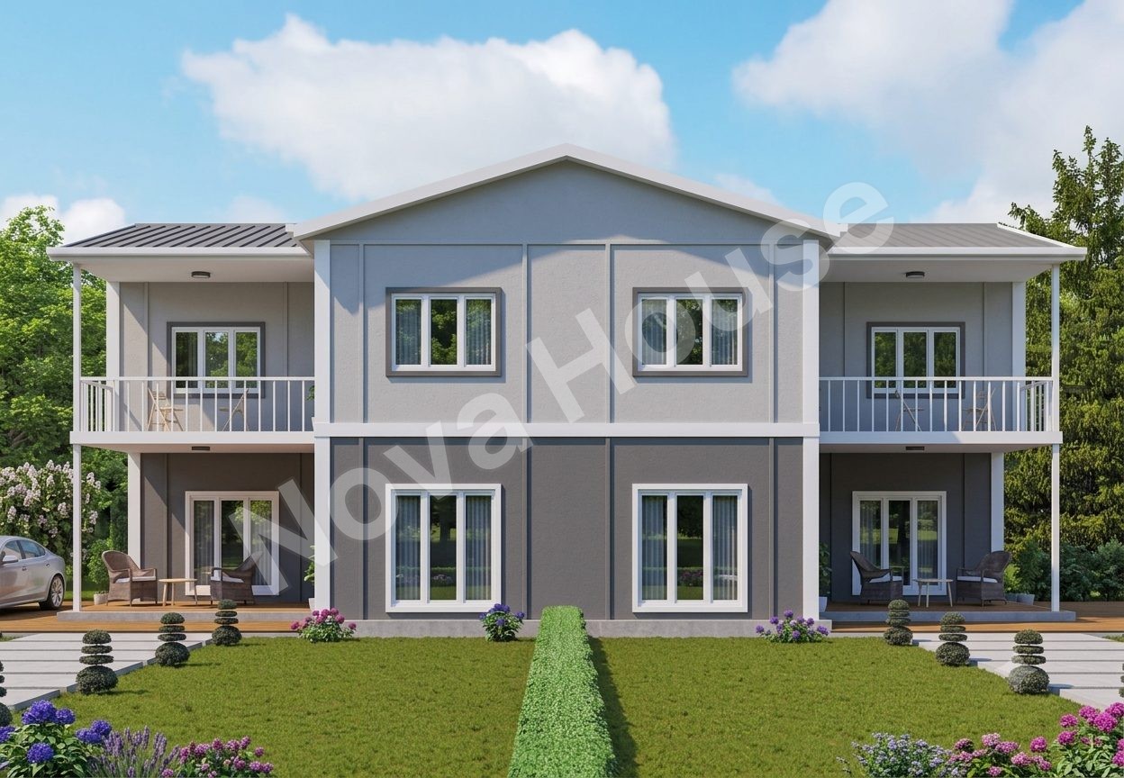 Сглобјаема кашта 320 m² 16+4